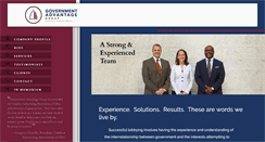 Desktop Screenshot of gov-advantage.com